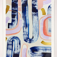 Modern Abstract Giclee prints on a fine Art by Danielle Davis. 