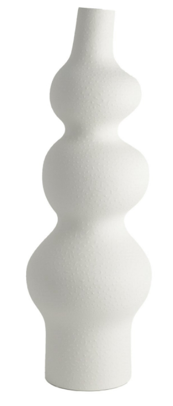 Matte white Overscale Vase.