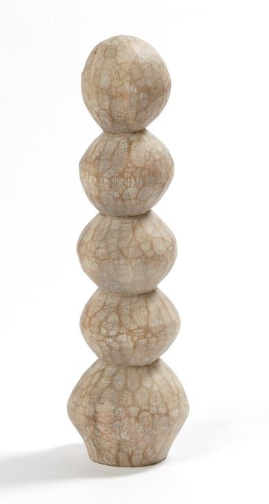 Roule Pillar Inspired by sculpture, ancient totems, and Brancusi's atelier.