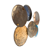 Reclaimed Oil Drum Wall Disc